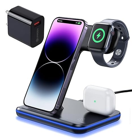 3-in-1 Wireless Charging Station Portable